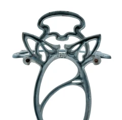 Art Nouveau Enameled Iron Umbrella Stand, 1900s